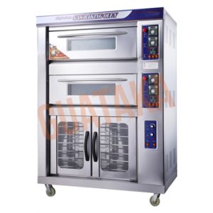 Jual Gas Oven 2 Deck 4 Tray proofer