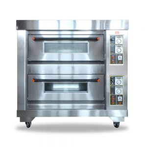 GAS OVEN 2 DECK 4 TRAY