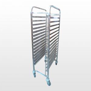 S/S BAKERY PAN TROLLEY 15 TRAY