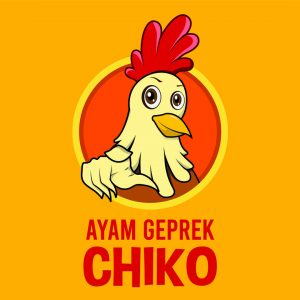 logo ayam geprek chiko