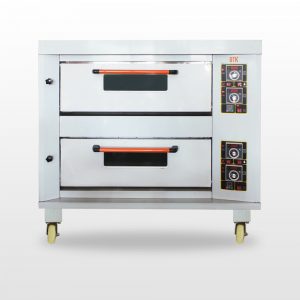 new model gas oven 2 deck 4 tray 1