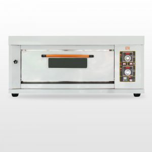 New Model GAS OVEN 1 DECK 2 TRAY FLAT BASE W/ Protection Film