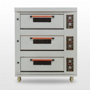 New Model GAS OVEN 3 DECK 6 TRAY W/ Protection Film